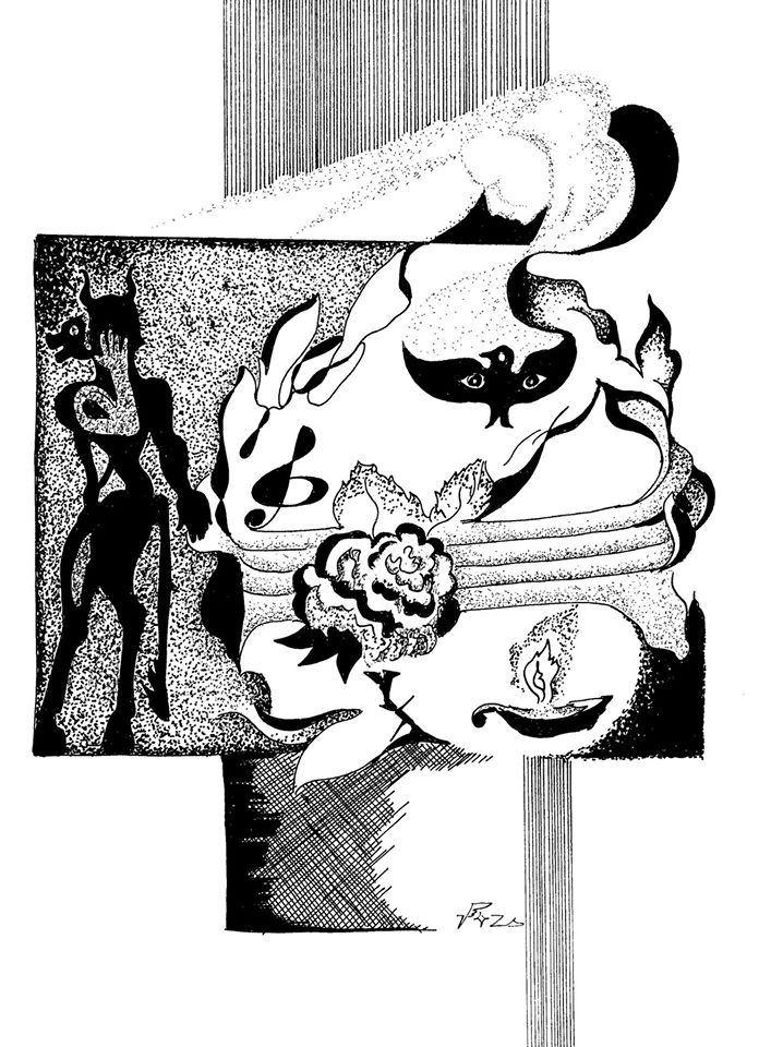 Наталья Троянцева. Иллюстрация Виктора Захарова  к стихотворению БЕАТРИЧЕ Наталья Троянцева. Иллюстрация Виктора Захарова  к стихотворению БЕАТРИЧЕ