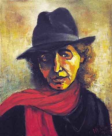 Михаил Юдовский. Автопортрет, 1998 Михаил Юдовский. Автопортрет, 1998