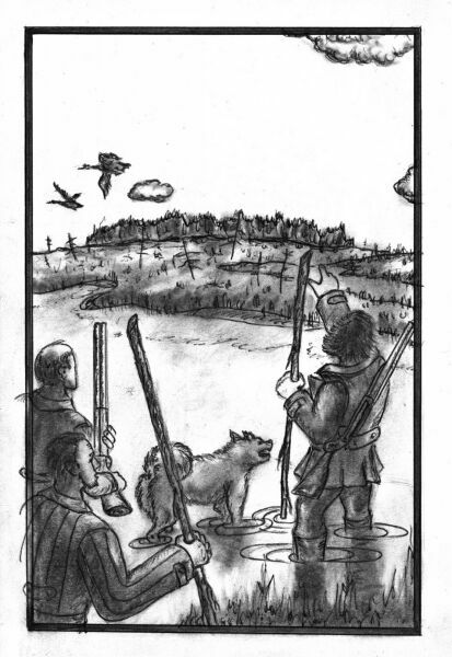 Валерий Костюк. "ОПАСНАЯ ПОГОНЯ", 12 иллюстрация к  роману В. Костюка "Усафар" (рисунок В. Костюка) Валерий Костюк. "ОПАСНАЯ ПОГОНЯ", 12 иллюстрация к  роману В. Костюка "Усафар" (рисунок В. Костюка)