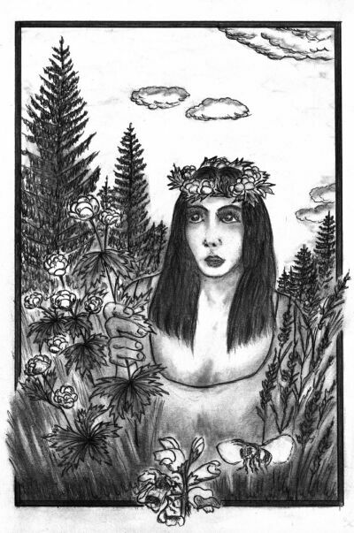 Валерий Костюк. "СУМАСШЕДШАЯ МАРьЯНА", 6 иллюстрация к роману В. Костюка "Усафар" (рисунок В. Костюка) Валерий Костюк. "СУМАСШЕДШАЯ МАРьЯНА", 6 иллюстрация к роману В. Костюка "Усафар" (рисунок В. Костюка)