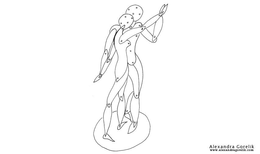 Александра Горелик. Из цикла МАРИОНЕТКИ - 6 Александра Горелик. Из цикла МАРИОНЕТКИ - 6