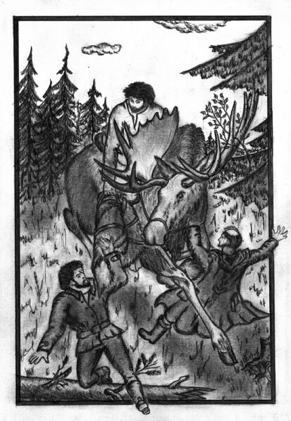 Валерий Костюк. "НЕОЖИДАННОЕ ОСВОБОЖДЕНИЕ" - 8 иллюстрация к роману В. Костюка "Усафар" (рисунок В. Костюка) Валерий Костюк. "НЕОЖИДАННОЕ ОСВОБОЖДЕНИЕ" - 8 иллюстрация к роману В. Костюка "Усафар" (рисунок В. Костюка)